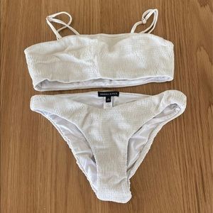 Kendall and Kylie White Bikini Set